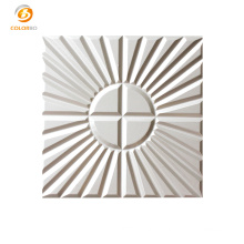 MDF Grade a Fireproof Wall Covering Plate Interior Decoration Materials Eco-Friendly Sound Absorption Waved Acoustic Wall Panel